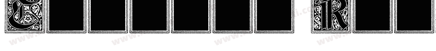 Camelot Regular Version 1000字体转换